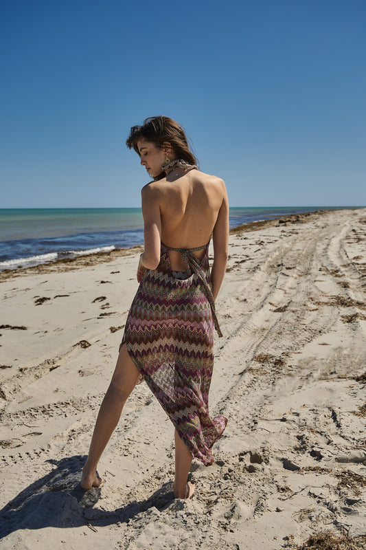 Noctural Sky - Robe de plage