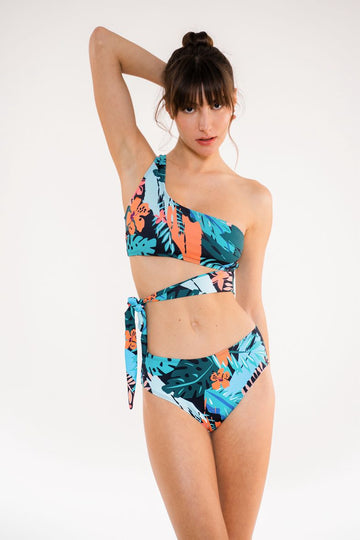 Bikini bas taille haute