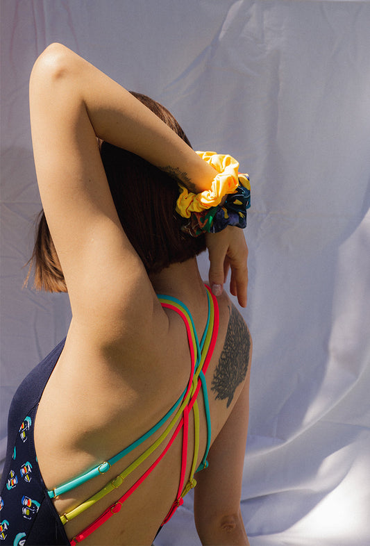 Pochette surprise - 3 chouchous de couleur unie