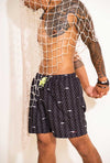 AULALA X LORIEUX - HOMME Short de bain Noir
