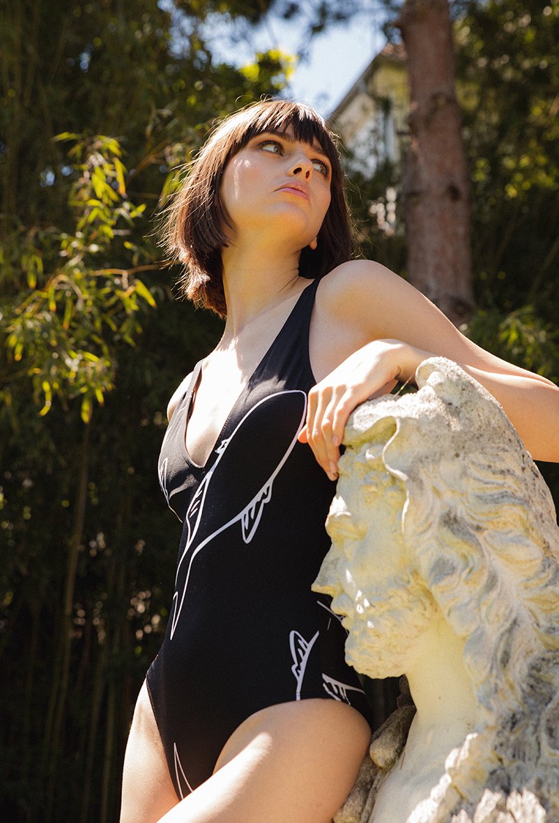 NEW YORK - Maillot une pièce dos nu noir - AulalaXLorieux