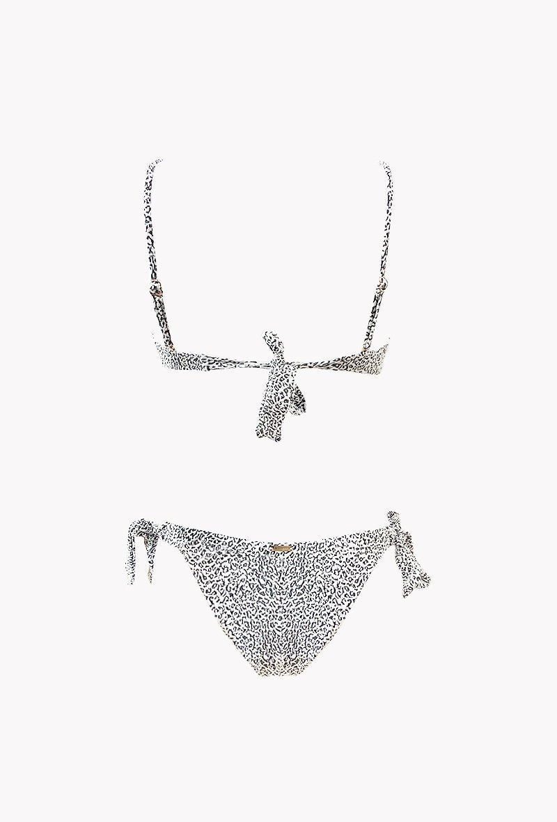 Maillot 2 pièces léopard décolleté V Animal Kingdom - Savanna - Aulala 