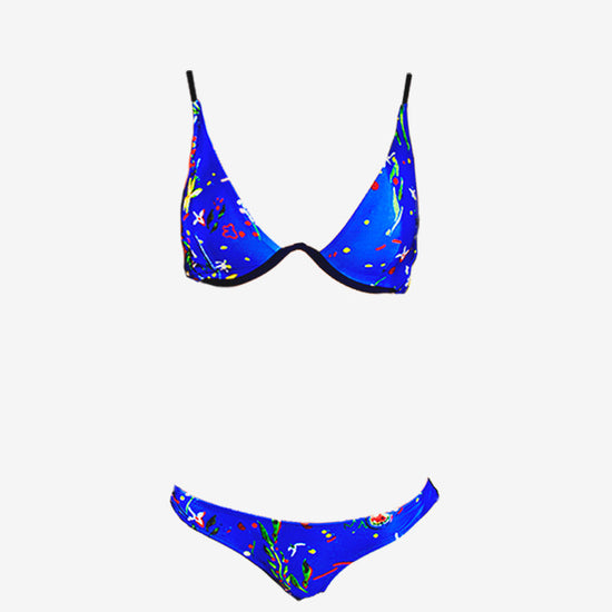 Maillot 2 pièces Le rêve bleu - Aulala Paris