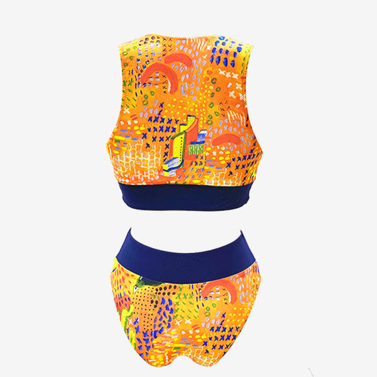 Maillot 1 pièce - Le rêve doré - Aulala Paris