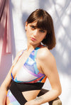 AULALA X RISBO - La Merveilleuse Maillot 1 pièce trikini à découpes