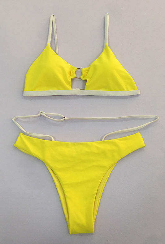 Maillot de bain 2 pièces style brassière