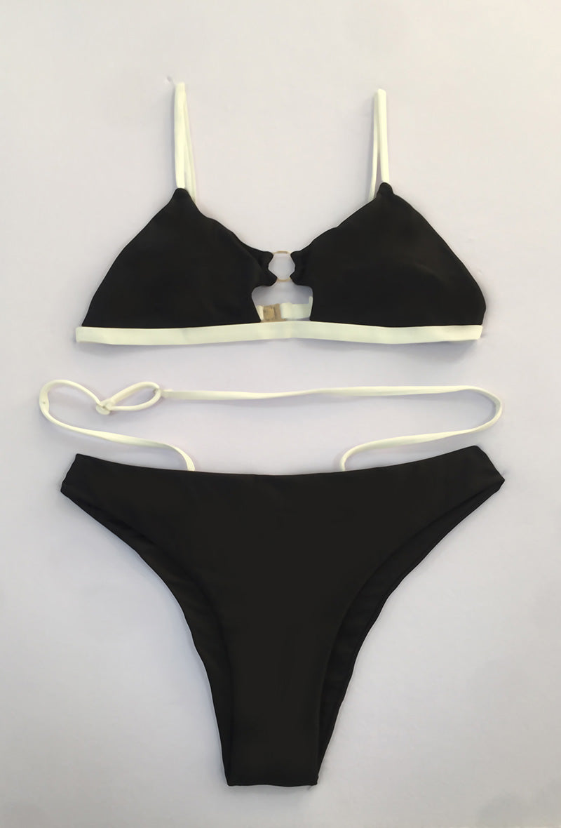 Maillot de bain 2 pièces style brassière