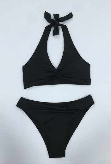 EVI Maillot 2 pièces effet torsadé