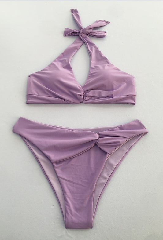 EVI Maillot 2 pièces effet torsadé