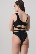 GINA Maillot  2 pièces haut asymétrique