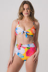 AVECSENS | HIBIKINI | JADE Maillot  2 pièces - motifs fleuris multicolore