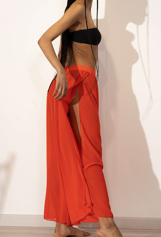 Pantalon fluide uni