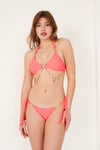 Bikini triangle à anneaux et bijoux