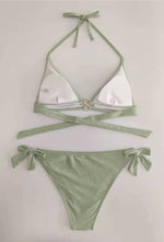 EVA Bikini Coupe Triangle Et Anneaux | HIBIKINI | AVEC SENS