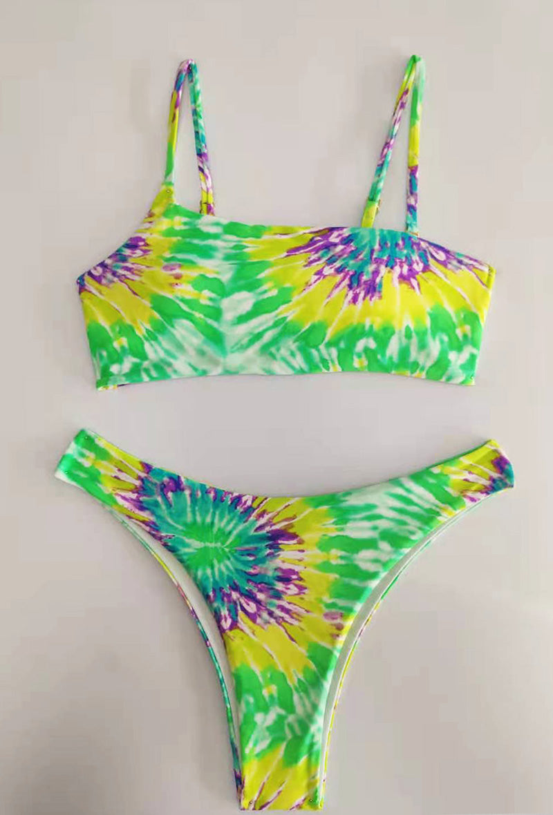 Maillot de bain bandeau - Tie and Dye