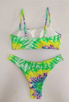 Maillot de bain bandeau - Tie and Dye