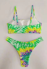 Maillot de bain bandeau - Tie and Dye