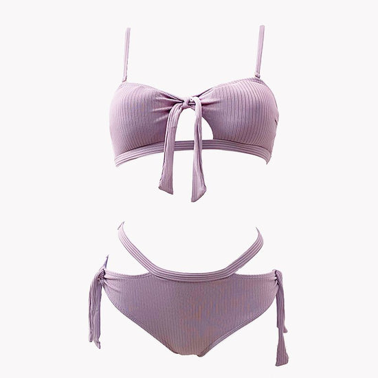 Maillot 2 pièces Bowknot - Energy - Aulala Paris