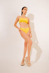 AULALA X PERCHEYE - FRAISIER Bikini bandeau asymétrique