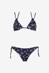 AULALA X PERCHEYE - MACARON Bikini triangle artistique
